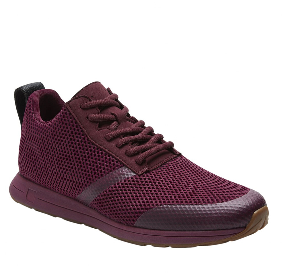YORK Athletics Mens Henry Mid Trainer Sneakers US 9 Red Athletic Shoes NIB
